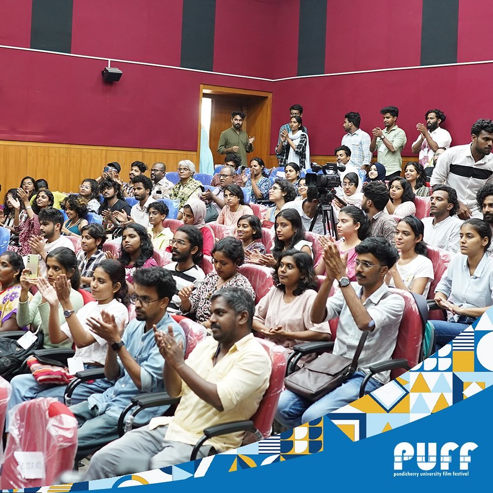 Interactive session with Director Jeo Baby on the topic, “Film Language and Gender Politics”#pufilmfest (2)